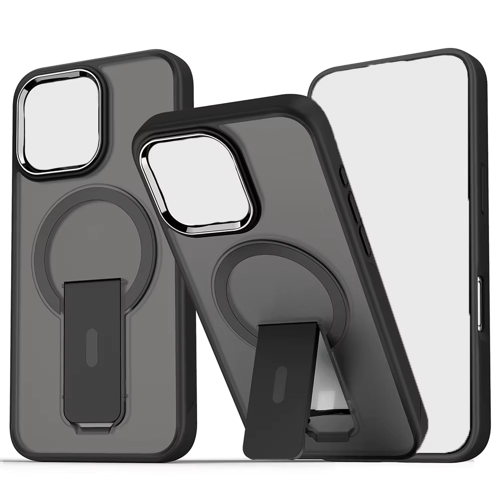 Coque Haut de gamme Magsafe Avec Support Apple IPHONE PRO MAX 12/13/14/15/16