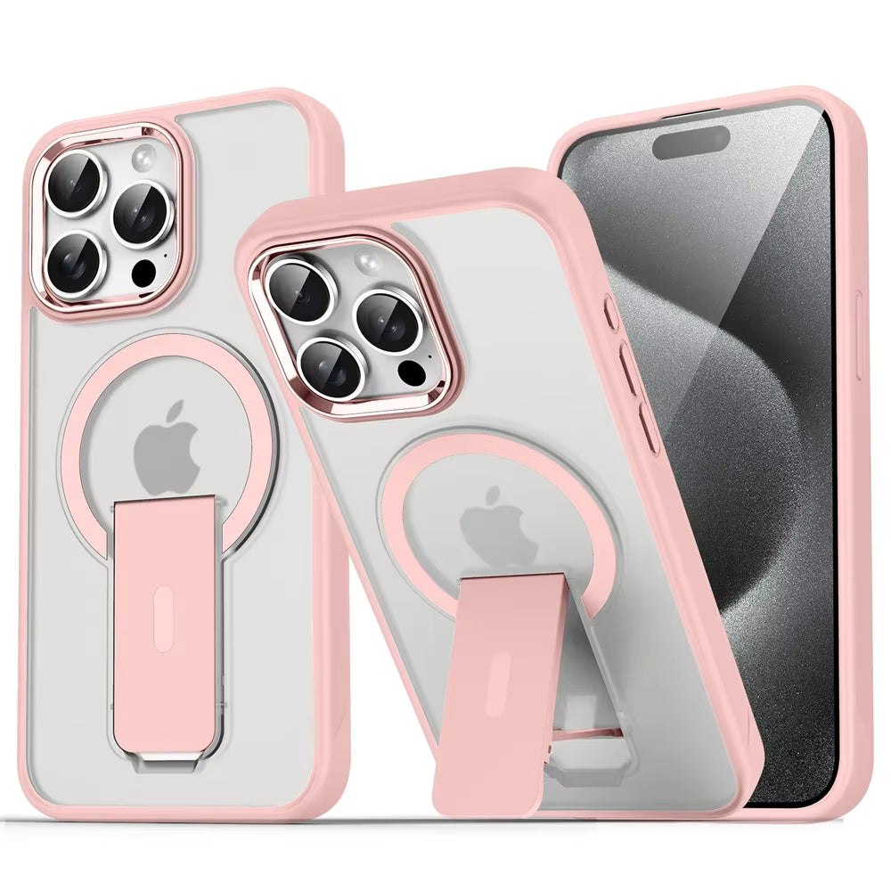 Coque Haut de gamme Magsafe Avec Support Apple IPHONE PRO MAX 12/13/14/15/16