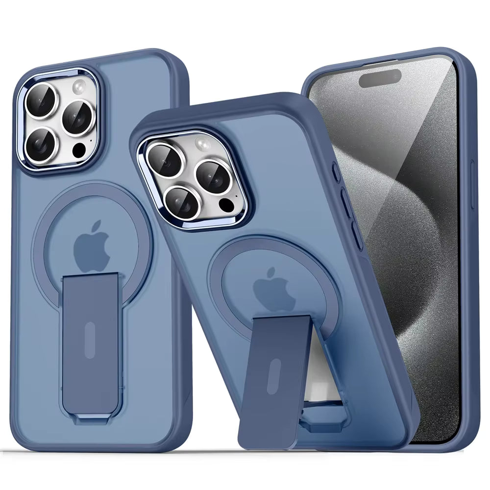 Coque Haut de gamme Magsafe Avec Support Apple IPHONE PRO MAX 12/13/14/15/16