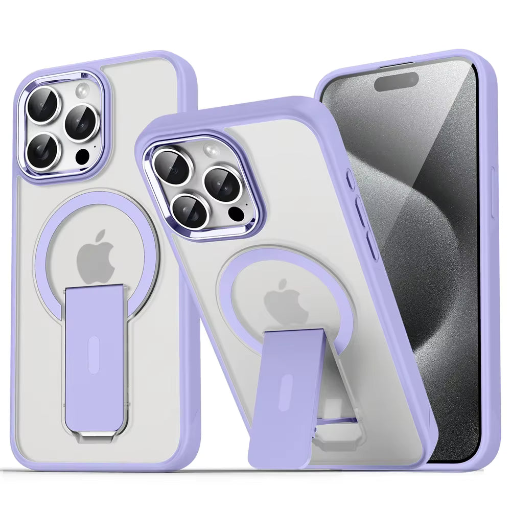 Coque Haut de gamme Magsafe Avec Support Apple IPHONE PRO MAX 12/13/14/15/16